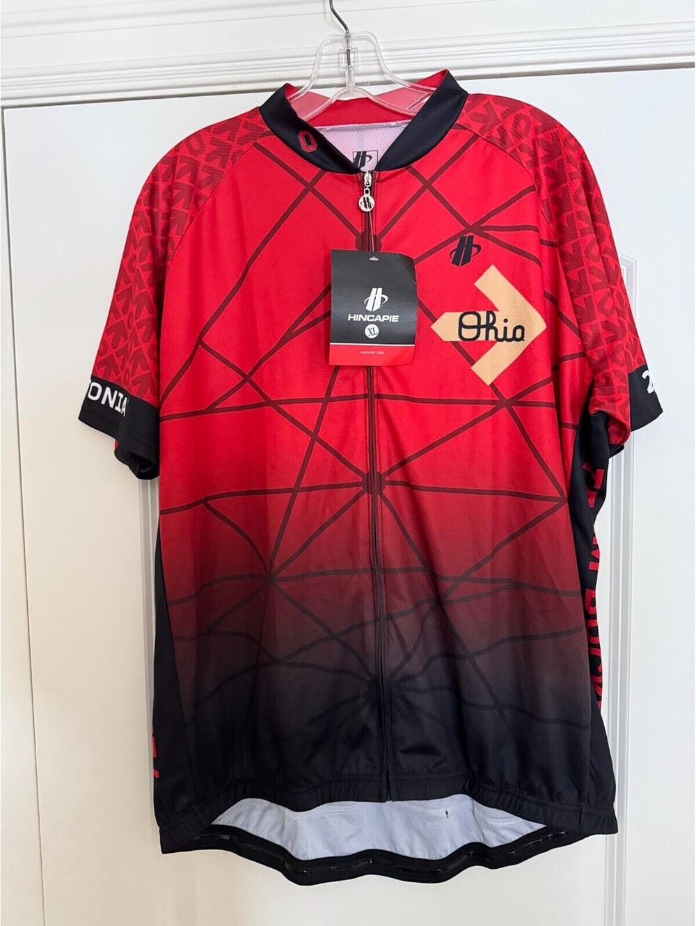 Men’s Hincapie Cycling Jersey, Ohio “Together We Are Legendary”, Size XL, NEW